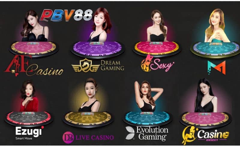 Casino có nhiều tựa game và dealer chia bài