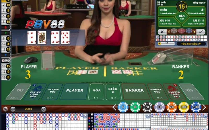 Casino tại PBV88 cung cấp nhiều tựa game hấp dẫn